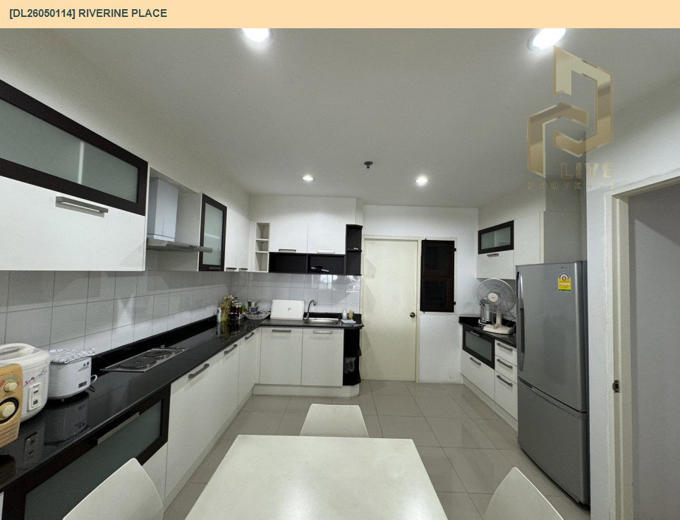 รูป DL26050114 ให้เช่าคอนโด ริเวอไรน์ เพลส (Riverine Place) ใกล้ - พร้อมเข้าอยู่ โทรด่วน 0800343450 LineID @655ebbvc - รูปที่ 17/21
