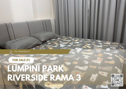 Urgent Sale 📍 Lumpini Park Riverside Rama 3 📍 Fully furnished and equipped with appliances. Near BRT Wat Dan.
