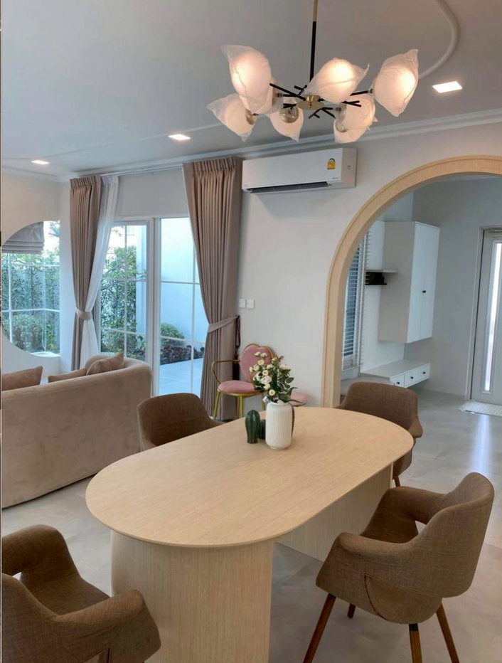 รูป 🏡 ให้เช่าบ้านเดี่ยว ชัยพฤกษ์ บางนา กม.15 | บ้านเช่าใกล้ Mega Bangna ใกล้โรงเรียนนานาชาติ พร้อมอยู่ เฟอร์ครบ Code: NPG285 - รูปที่ 6/20