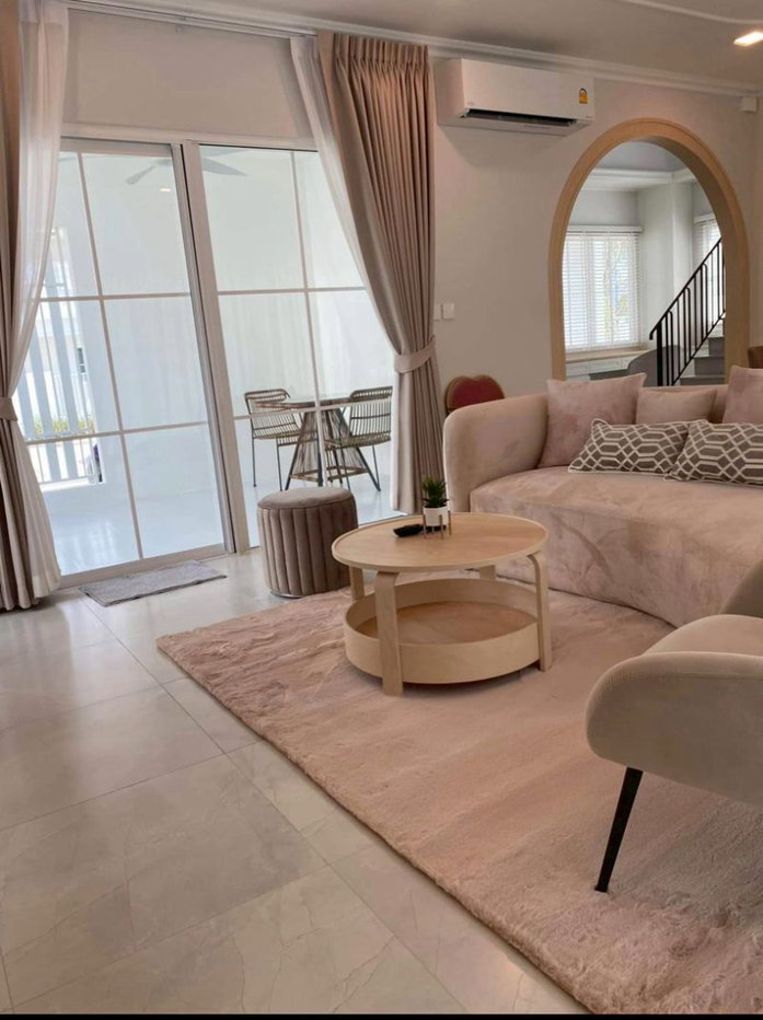 รูป 🏡 ให้เช่าบ้านเดี่ยว ชัยพฤกษ์ บางนา กม.15 | บ้านเช่าใกล้ Mega Bangna ใกล้โรงเรียนนานาชาติ พร้อมอยู่ เฟอร์ครบ Code: NPG285 - รูปที่ 4/20