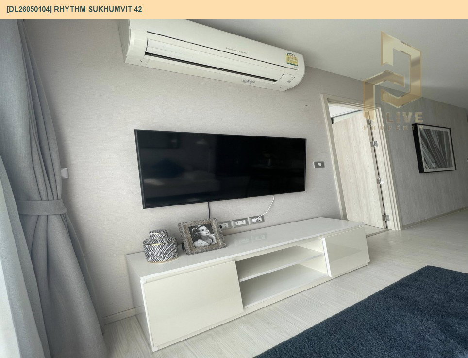 รูป DL26050104 ให้เช่าคอนโด ริทึ่ม สุขุมวิท 42 (Rhythm Sukhumvit 42) ใกล้ BTS เอกมัย พร้อมเข้าอยู่ โทรด่วน 0653619502 LineID @897iyzll - รูปที่ 4/11