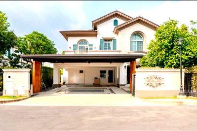 เช่าบ้านเดี่ยว แจส กรีน วิลเลจ คู้บอน : นันทวัน รามอินทรา พหลโยธิน 50 ขนาด 291 Sq.m 4 bath 4 bath เพียง 150,000/m