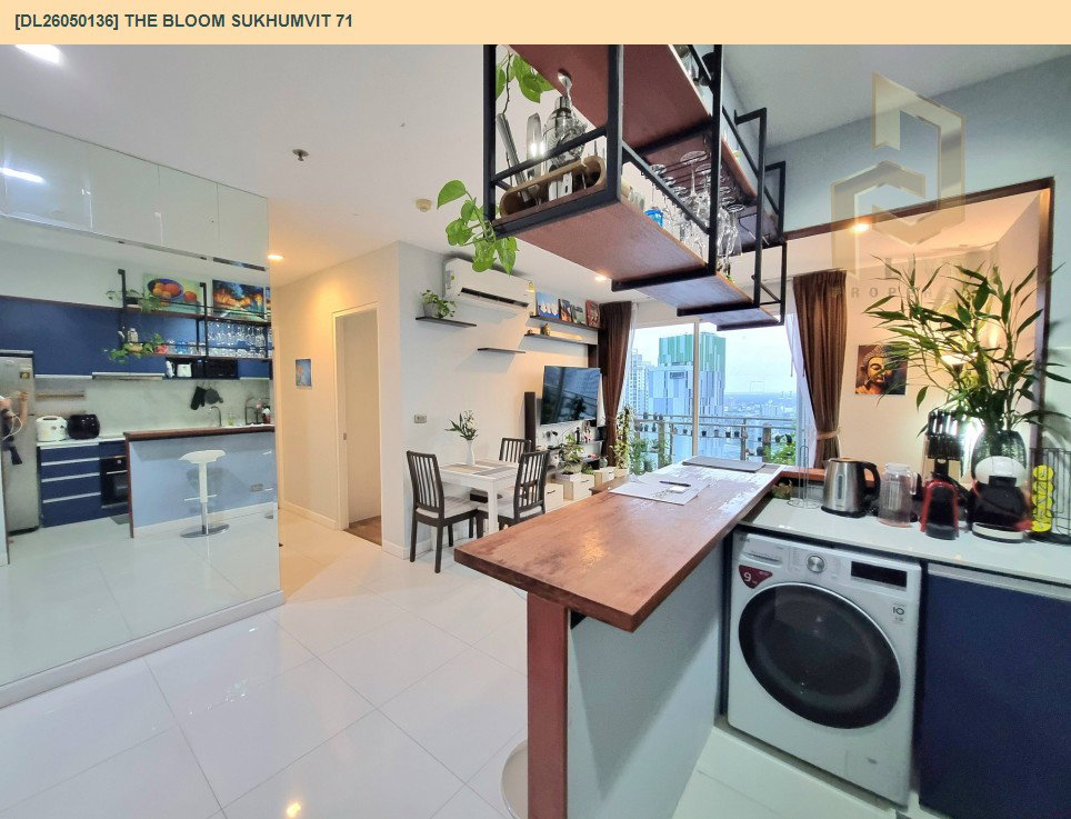 รูป DL26050136 ให้เช่าคอนโด เดอะ บลูม สุขุมวิท 71 (The Bloom Sukhumvit 71) ใกล้ BTS พระโขนง พร้อมเข้าอยู่ โทรด่วน 0800343450 LineID @655ebbvc - รูปที่ 18/18