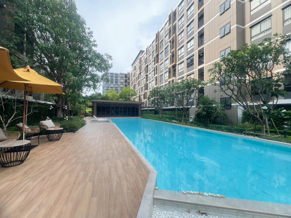 รูป 🔥 2.1 ลบ. ห้องจริง วิวสระ | dcondo Air ลาดกระบัง ใกล้สุวรรณภูมิ 📲 ติดต่อคุณแนท 063-969-8265 - รูปที่ 11/22