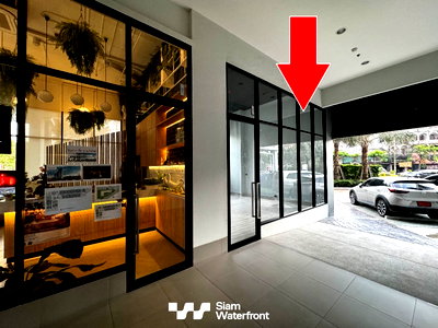 Retail spaces for rent Khlong San : 🔥For Rent, Retail shop/unit🔥Supalai Premier Charoen Nakhon, size 32sqm, next to BTS Khlong San, near Iconsiam