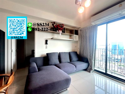 Condos for sale : 🌸🌸 Hot Price 🌸🌸 For SALE Condo Fuse Mobius Ramkhamhaeng 3/1  55 Sq.m., Fl.24   Add LINE 💚@SS234
