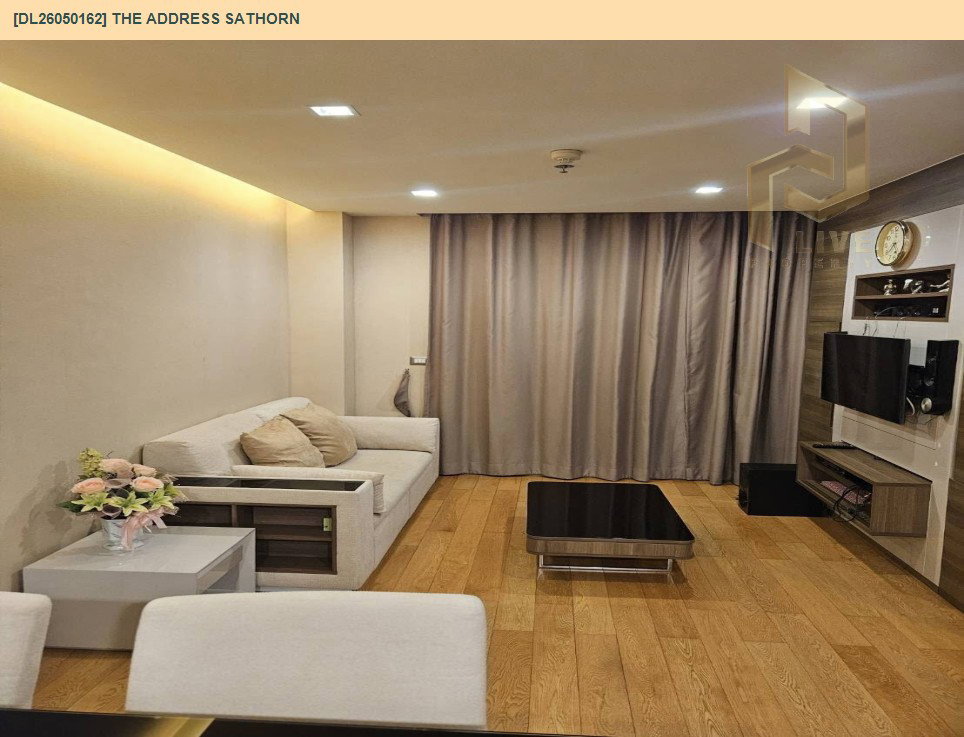 รูป DL26050162 ให้เช่าคอนโด ดิ แอดเดรส สาทร (The Address Sathorn) ใกล้ BTS เซ็นต์หลุยส์ พร้อมเข้าอยู่ โทรด่วน 0638692663 LineID @655ebbvc - รูปที่ 2/15