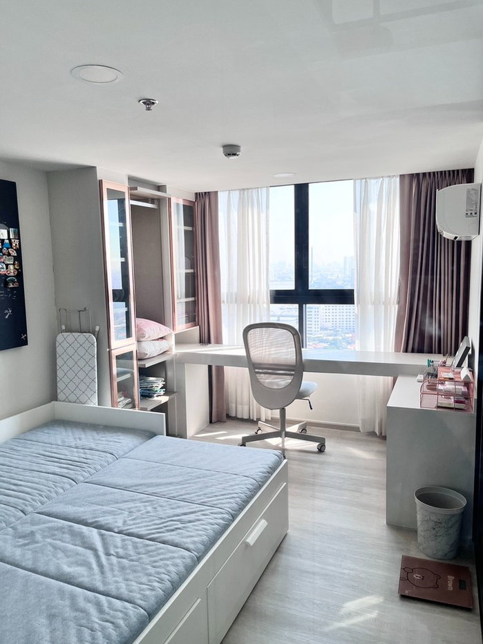 รูป 🎁🎁ให้เช่าห้องพร้อมอยู่!! IDEO Charan 70 Riverview 51 ตรม.ชั้น 32 วิวแม่น้ำ ใกล้ MRT บางพลัด สนใจ Line: @atfirm🎁🎁 - รูปที่ 11/17