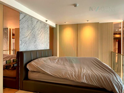 คอนโดให้เช่า : 🚩Best room!🚩 ให้เช่าคอนโด ไนท์บริดจ์ ไพร์ม สาทร อาคาร 1 ชั้น 34 Duplex ขนาด 37.00 ตรม ใกล้ Empire Tower
