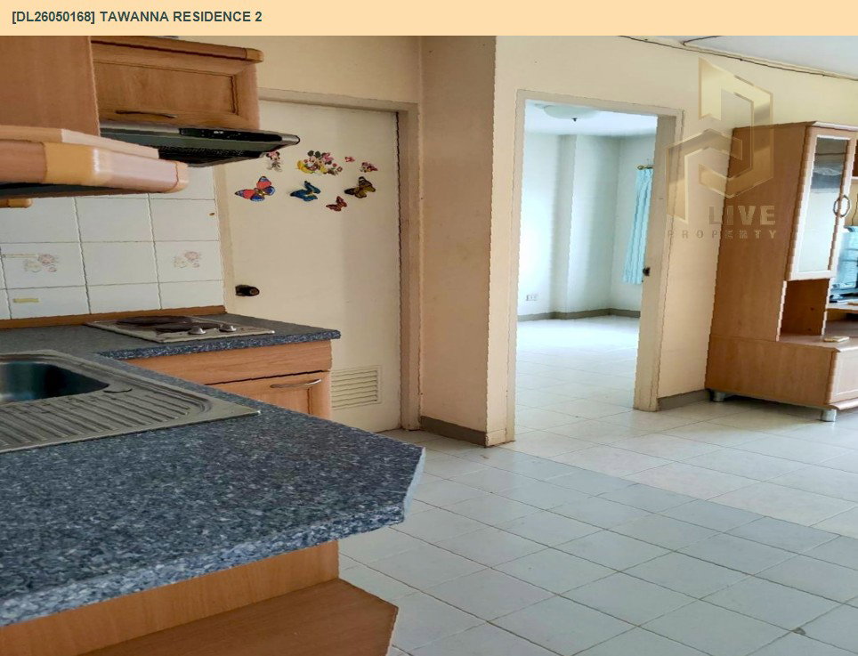 รูป DL26050168 ขายคอนโด ตะวันนา เรสซิเดนซ์ 2 (Tawanna Residence 2) ใกล้ - พร้อมเข้าอยู่ โทรด่วน 0800343450 LineID @655ebbvc - รูปที่ 4/7