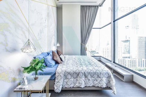 📌 ให้เช่าคอนโด พาร์ค ออริจิ้น ราชเทวี อาคาร 1 ชั้น 29 Duplex 2 ห้องนอน ขนาด 61 ตรม ใกล้ ใกล้ BTS ราชเทวี
