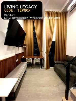 Condos for rent : TEPN0X condo for rent at Origin Plug & Play Ramkhamhaeng Triple Station, 32 sqm, floor 11, 1 bed, 19,000 THB/month, LINE @livinglegacy