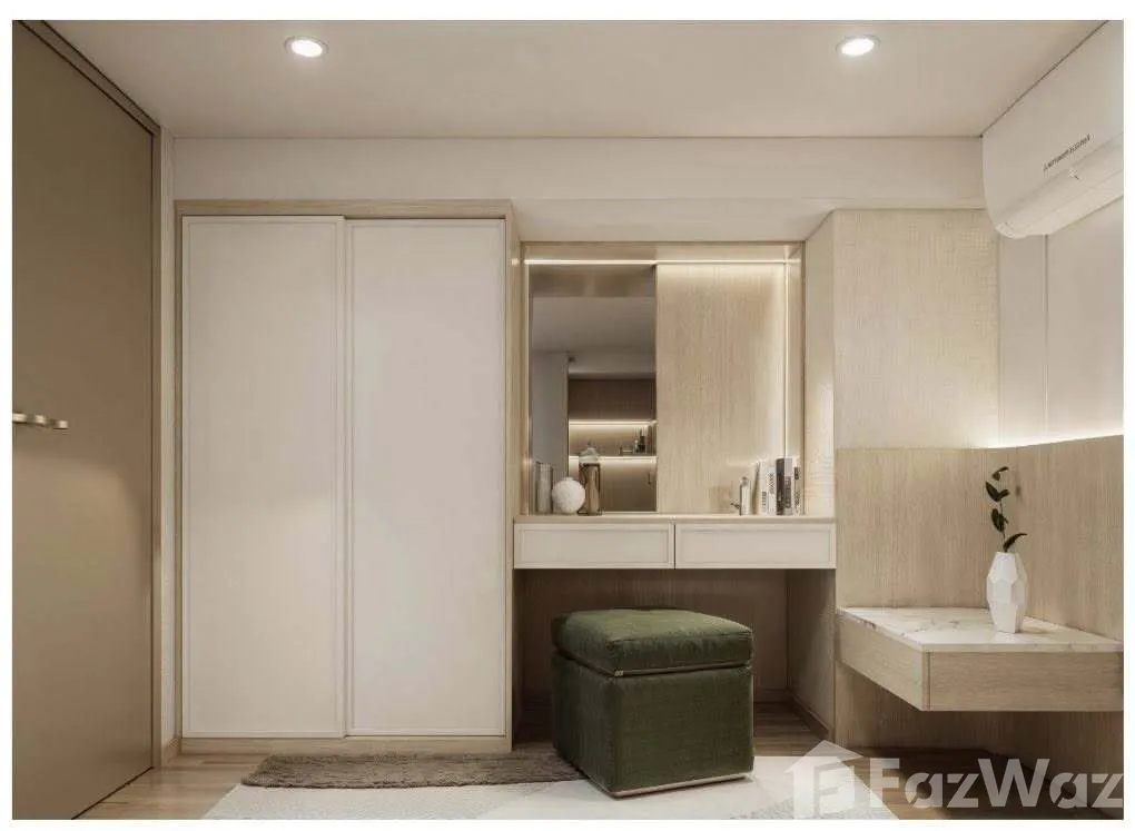 รูป คอนโดให้เช่า 2 ห้องนอน ในโครงการ คัลเจอร์ จุฬา 6248869 - รูปที่ 5/7