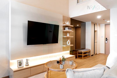 Condos for rent : 📌 For Rent Condo CULTURE CHULA Building 1, Floor 12,Duplex 2 bed room, Room size 56 sqm