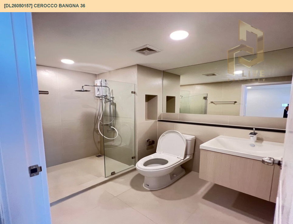 รูป DL26050157 ให้เช่าคอนโด ซีรอคโค บางนา 36 (Cerocco Bangna 36) ใกล้ - พร้อมเข้าอยู่ โทรด่วน 0800343450 LineID @655ebbvc - รูปที่ 10/11