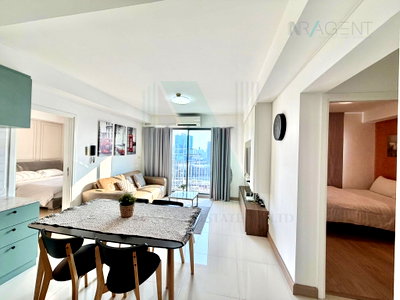 Condos for rent : For Rent Condo FUSE MOBIUS RAM KHAMHAENG-KLONGTON Building 1, Floor 20,2 bed room, Room size 55 sqm