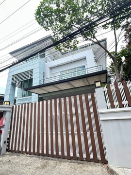 WS7402 🏡🔥 บ้านเดี่ยวหรู 3 ชั้น ประชาราษฎร์บำเพ็ญ 10 ใกล้ MRT ห้วยขวาง เพียง 70,000 บาท / เดือน