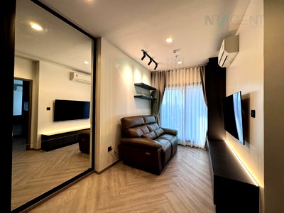 คอนโดให้เช่า : 🚩 ให้เช่าคอนโด ไลฟ์ อโศก ไฮป์ อาคาร 1 ชั้น 16 1 BED PLUS ขนาด 35 ตรม ใกล้ Fortune Town