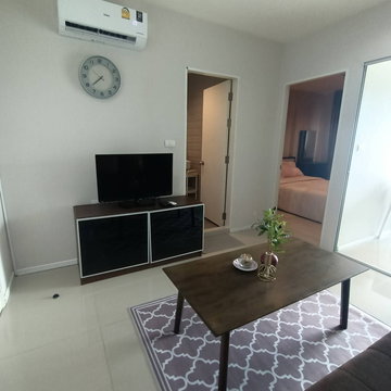 ให้เช่าคอนโด แอสปาย สุขุมวิท 48 Aspire sukhumvit 48 ใกล้ BTS พระโขนง ห้องใหญ่ 32.5 ตรม.  วิวโล่ง 