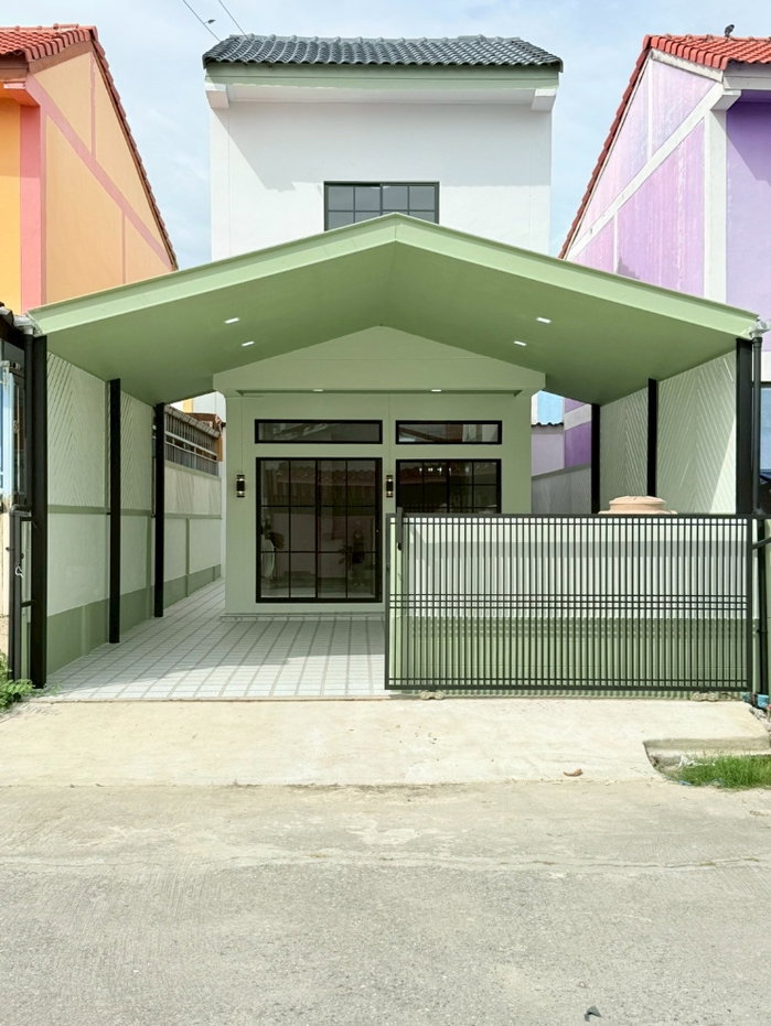 รูป บ้านเดี่ยวโซนหนองจอก  สุวินทวงศ์  ถนนอยู่วิทยา  หมู่บ้านอมรทรัพย์  นัดชมบ้าน 085-318-6868 คุณวา - รูปที่ 2/20