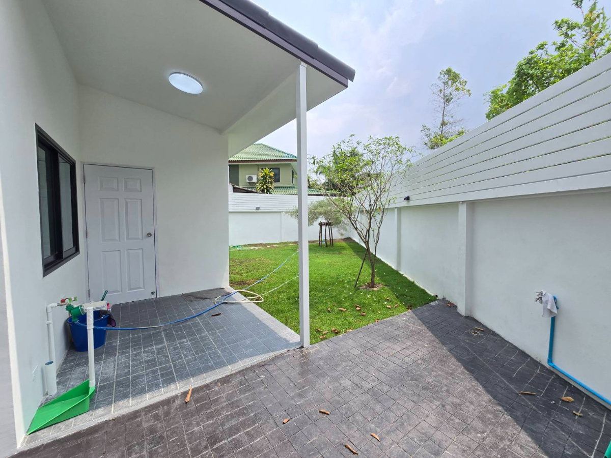 รูป บ้านเดี่ยวหลังใหญ่ กว้างมาก ทำเลดี หมู่บ้าน อยู่เย็น หลังมุมใน ซอยรามอินทรา 34 แยก 20 บางเขน แถมเฟอร์, แอร์ - รูปที่ 12/53