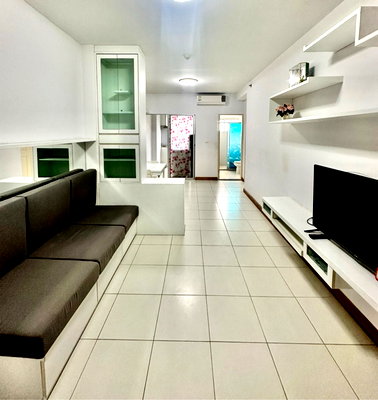 คอนโดให้เช่า : ห้องใหญ่ 50 ตร.ม. ใกล้ MRT พระราม 9 | Supalai Park Asoke–Ratchada พร้อมอยู่