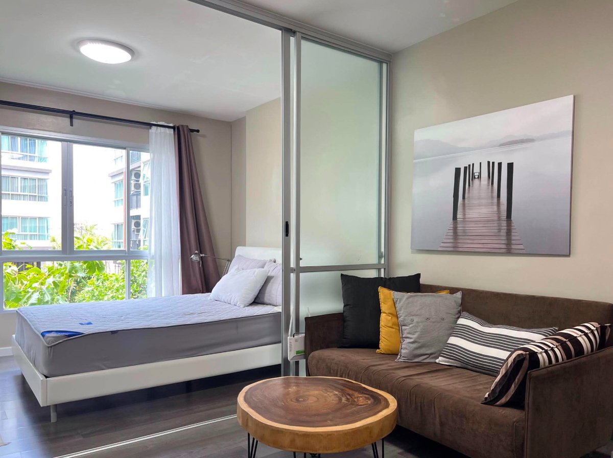 รูป 🔥 D Condo Mine กะทู้ | ห้องสวย ✅ พร้อมอยู่ ✅ ฟรี WiFi เพียง 13,500/เดือน!  - รูปที่ 5/9