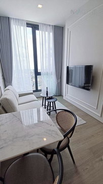 🎊 For Rent Condo THE CREST PARK RESIDENCES Building 1, Floor 35,1 bed room, Room size 35 sqm