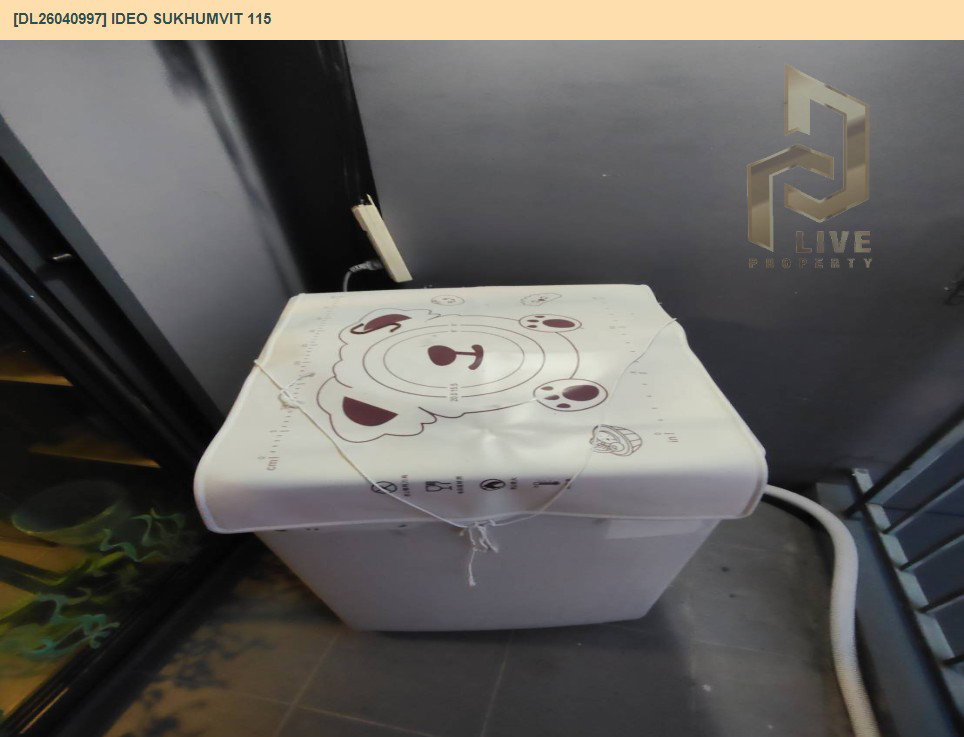 รูป DL26040997 ให้เช่าคอนโด ไอดีโอ สุขุมวิท 115 (IDEO Sukhumvit 115 ) ใกล้ BTS ปู่เจ้า พร้อมเข้าอยู่ โทรด่วน 0653619502 LineID @897iyzll - รูปที่ 7/9