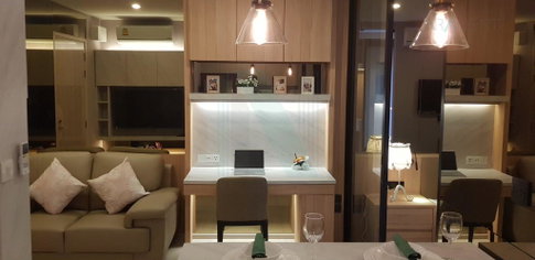 🔺 For rent condo LIFE ASOKE Building 1, Floor 22,1 bed room, Room size 36.00 sqm