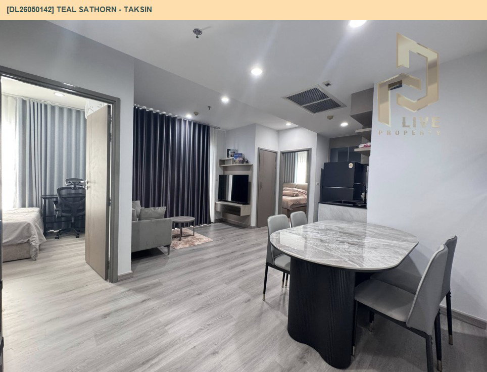 รูป DL26050142 ให้เช่าคอนโด ทีล สาทร - ตากสิน (TEAL Sathorn - Taksin) ใกล้ BTS วงเวียนใหญ่ พร้อมเข้าอยู่ โทรด่วน 0653619502 LineID @897iyzll - รูปที่ 10/12