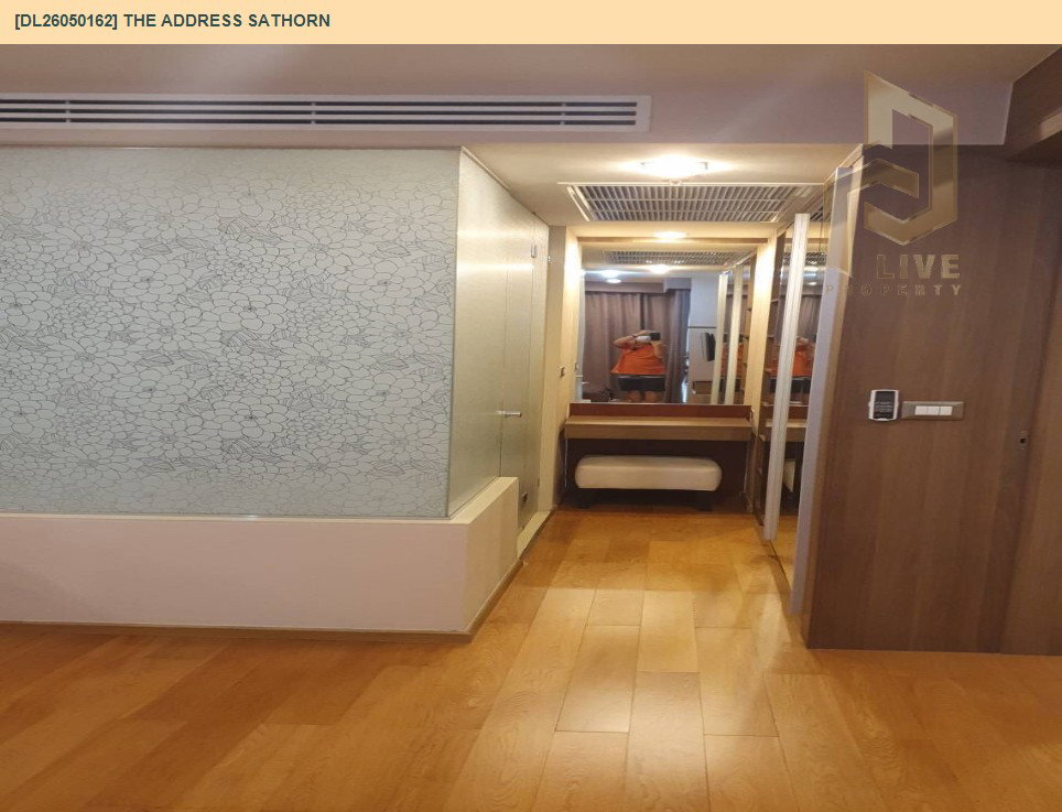 รูป DL26050162 ให้เช่าคอนโด ดิ แอดเดรส สาทร (The Address Sathorn) ใกล้ BTS เซ็นต์หลุยส์ พร้อมเข้าอยู่ โทรด่วน 0638692663 LineID @655ebbvc - รูปที่ 12/15