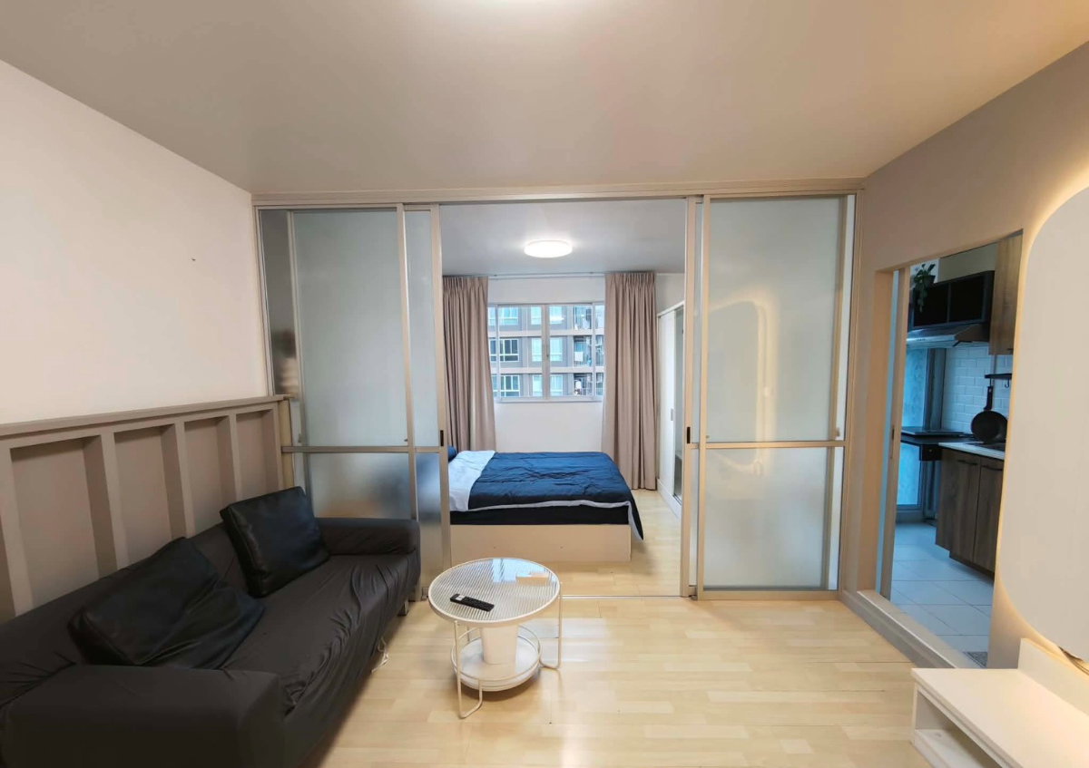 รูป 🏢 ปล่อยเช่า D Condo Kathu📍กะทู้  13,0000 ✨ ห้องมุม ตึก C ชั้น 5 | ขนาด 29 ตร.ม. ✅ พร้อมเข้าอยู่ ✅ ฟรีอินเทอร์เน็ต - รูปที่ 4/8