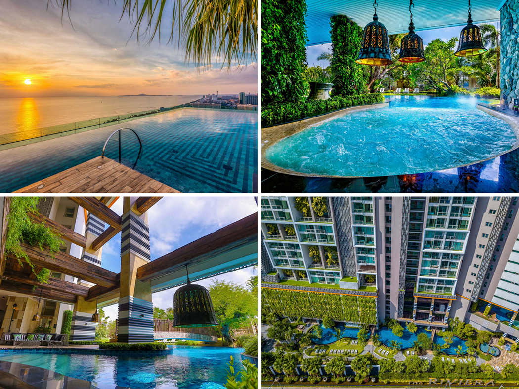 รูป Call : 082-624-9656 คอนโด เดอะ ริเวียร่า จอมเทียน ใกล้หาดจอมเทียน 33 ตารางเมตร ชั้น7 ตึกA ฝั่งทะเล ตกแต่งพร้อมอยู่ - รูปที่ 10/13
