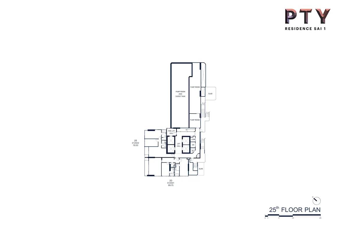 รูป คอนโด 2-ห้องนอน ที่ พีทีวาย เรสซิเดนซ์ สาย 1 ใกล้ พัทยาใต้ (ID 2277252) - รูปที่ 11/11