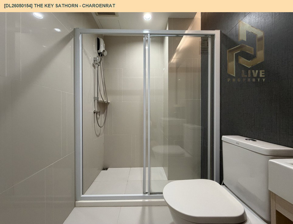 รูป DL26050154 ขายคอนโด เดอะคีย์ สาทร - เจริญราษฎร์ (The Key Sathorn - Charoenrat) ใกล้ BTS สุรศักดิ์ พร้อมเข้าอยู่ โทรด่วน 0614453194 LineID @162cjixi - รูปที่ 17/18