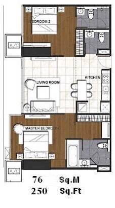 picture 2-BR Condo at Amanta Lumpini near MRT Khlong Toei (ID 513094) - 16/16