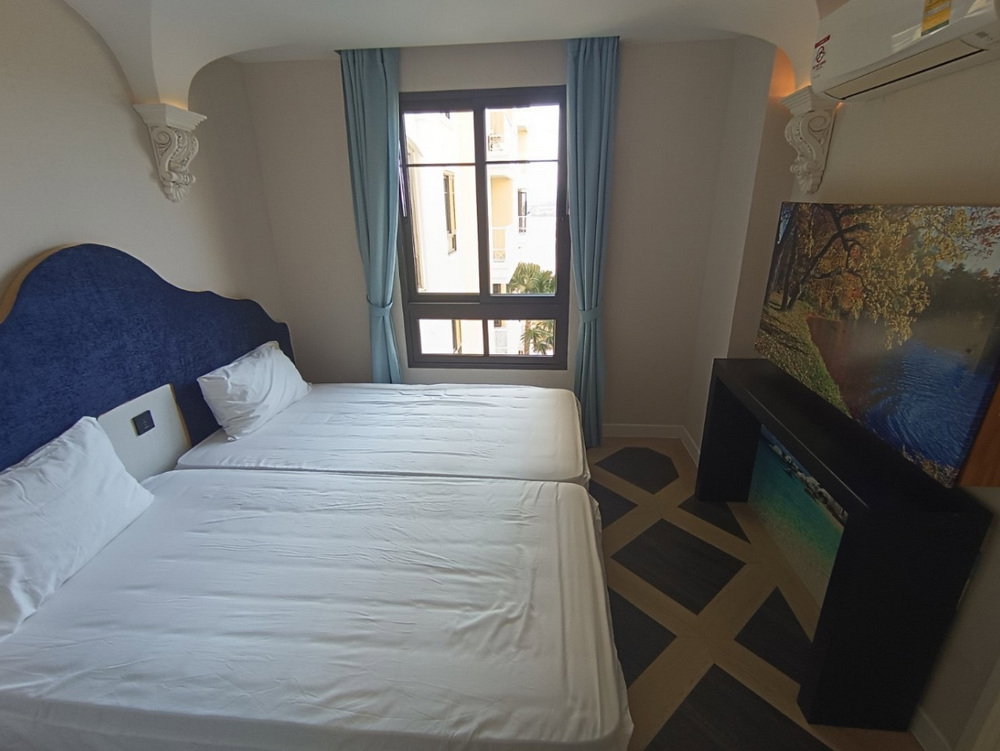 รูป Call : 082-624-9656 Espana Condo Resort Pattaya 35 ตารางเมตร 1นอน ชั้น5 ตึกG (ฝั่งไพรเวท) วิวสวนน้ำ ตกแต่งครบ - รูปที่ 4/12