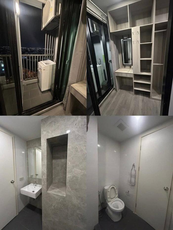 รูป 💮ให้เช่าคอนโด The Origin Sukhumvit Sailuat E22 Sation ขนาด22ตรม. ใกล้ BTS สายลวด ห้องสวย เฟอร์ครบ เช่าเพียง 9000- - รูปที่ 3/9