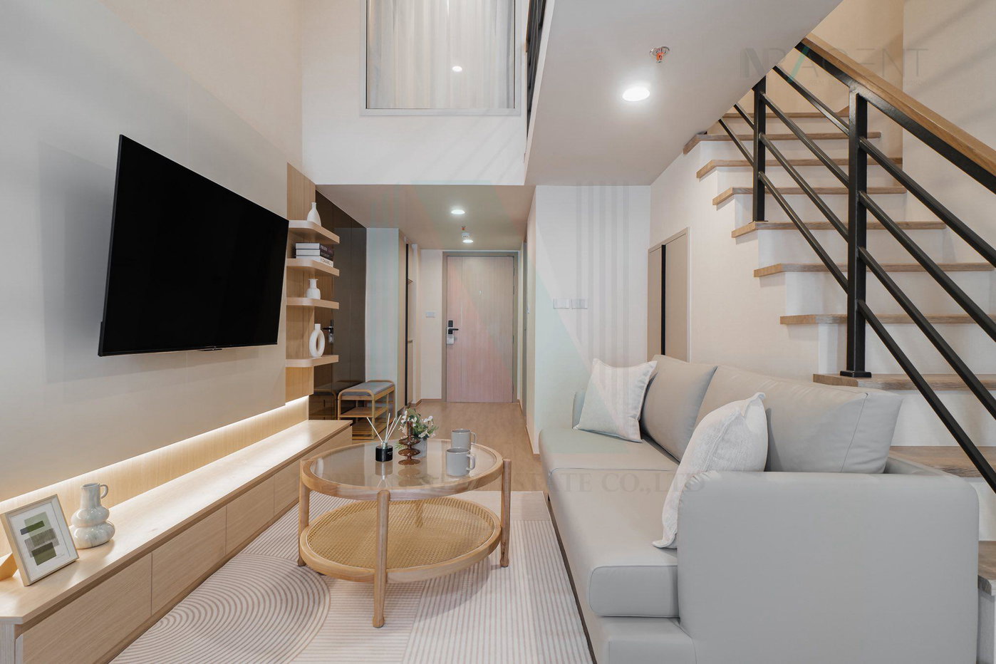 รูป 🔺 ให้เช่าคอนโด คัลเจอร์ จุฬา อาคาร 1 ชั้น 12 Duplex 2 ห้องนอน ขนาด 56 ตรม ใกล้ สามย่าน มิตรทาวน์ - รูปที่ 2/8