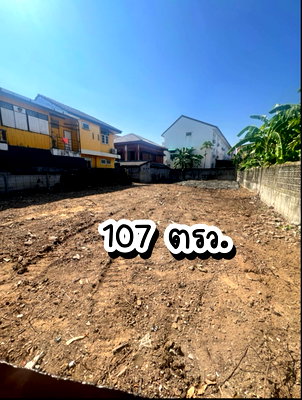 ที่ดิน ม.สยาม : ขายที่ดินทำเลดี ซอยจรัสสนิทวงศ์35 แยก16 ใกล้MRT เหมาะลงทุน ปลูกบ้าน/อพาร์ตเม้นท์ ขนาดที่ิดิน 107 ตารางวา