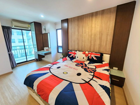 🍀🍀🍀 ให้เช่าคอนโด ลุมพินี เพลส รัชดา - ท่าพระ (( 2 ห้องนอน / 60 ตรม / 17999 ต่อเดือน / ห้องมุม แต่งสวยมาก )) ใกล้ The Mall ท่าพระ & BTS ตลาดพลู