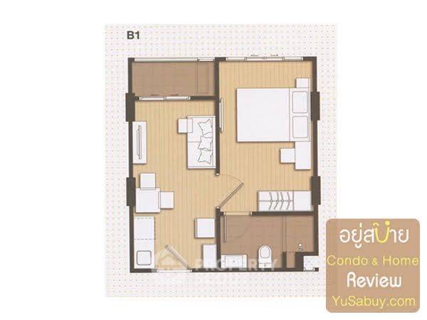 รูป คอนโด 1-ห้องนอน ที่ เอลลิโอ สุขุมวิท 64 ใกล้ BTS ปุณณวิถี (ID 2877903) - รูปที่ 7/8
