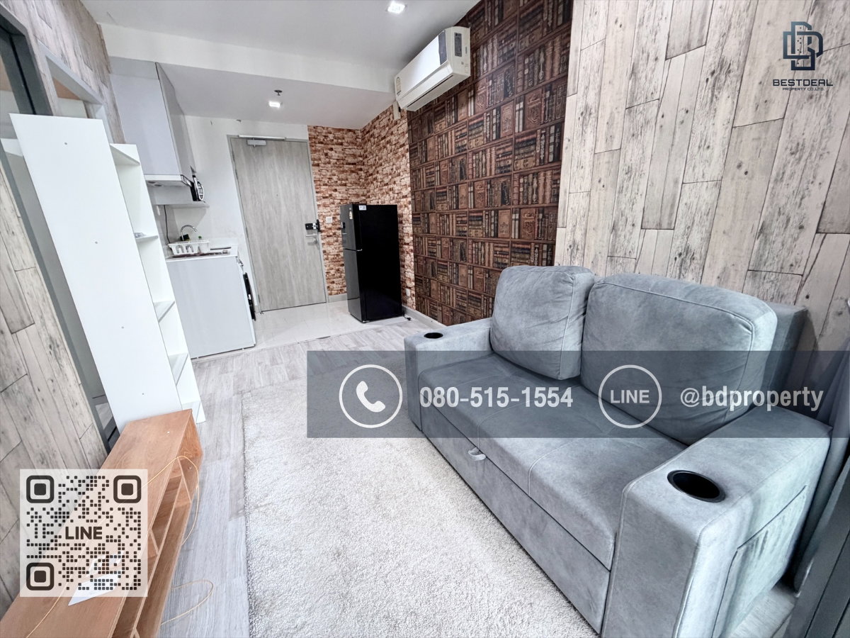 รูป Bestdeal ขายด่วน 1Bedroom ราคาดีที่สุดในตึก พิเศษ 3.4 ล้านเท่านั้น ราคาต่ำกว่าตลาดหลายแสน "Ideo mobi rama9" ใกล้MRT และ เซ็นทรัลพระราม 9 เพียง 80 ม. - รูปที่ 8/12