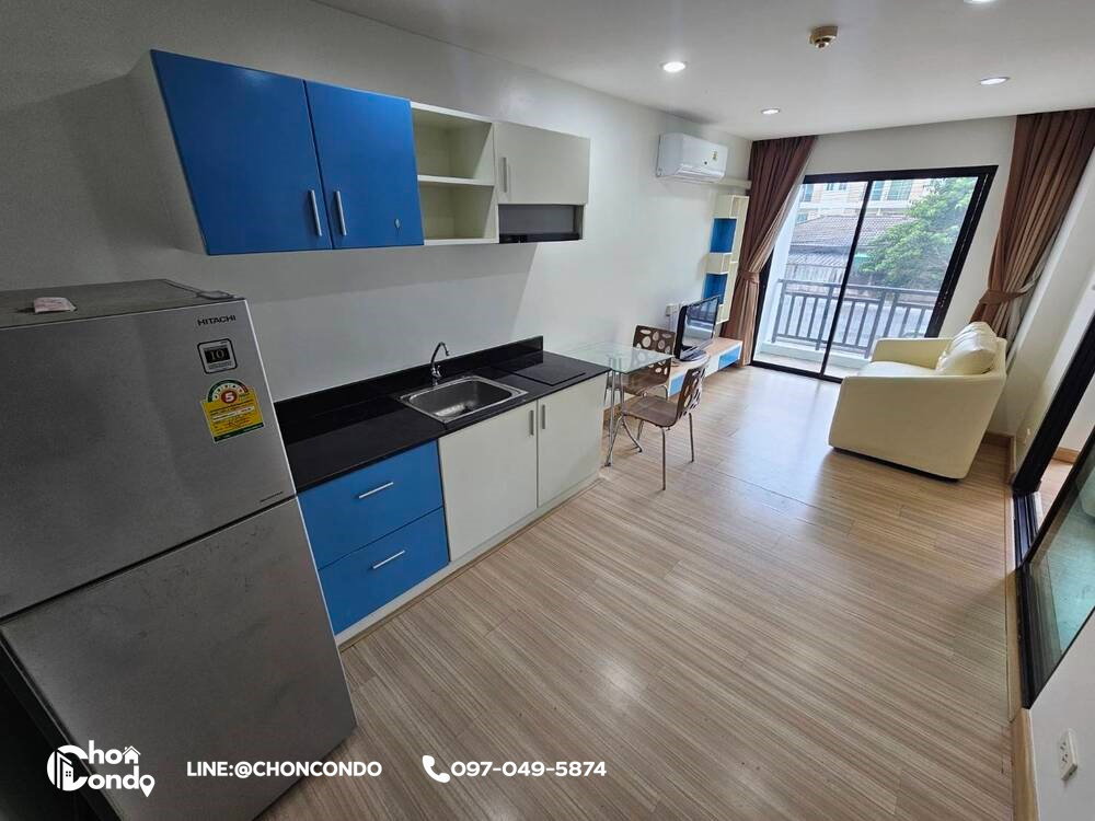 รูป D2 condo ชั้น2 บางแสน ------ แอร์ 2 ตัว ------Tel 097-049-5874 (Line: @choncondo มี@ด้วย) - รูปที่ 8/12