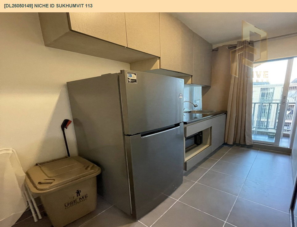 รูป DL26050149 ให้เช่าคอนโด นิช ไอดี สุขุมวิท 113 (Niche id Sukhumvit 113) ใกล้ BTS สำโรง พร้อมเข้าอยู่ โทรด่วน 0800343450 LineID @655ebbvc - รูปที่ 6/10