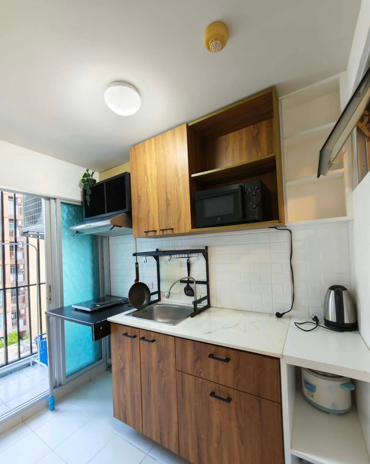รูป 🏢 ปล่อยเช่า D Condo Kathu📍กะทู้  13,0000 ✨ ห้องมุม ตึก C ชั้น 5 | ขนาด 29 ตร.ม. ✅ พร้อมเข้าอยู่ ✅ ฟรีอินเทอร์เน็ต - รูปที่ 5/8