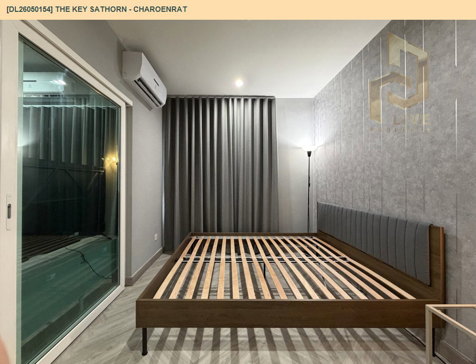 รูป DL26050154 ขายคอนโด เดอะคีย์ สาทร - เจริญราษฎร์ (The Key Sathorn - Charoenrat) ใกล้ BTS สุรศักดิ์ พร้อมเข้าอยู่ โทรด่วน 0614453194 LineID @162cjixi - รูปที่ 3/18