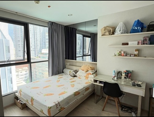 รูป 📍ให้เช่า Ideo Q Chula–Samyan | ตึก N ชั้น 12 ห้องหัวมุมติดสวนส่วนตัว วิวสระว่ายน้ำ พร้อมเข้าอยู่ - รูปที่ 1/6