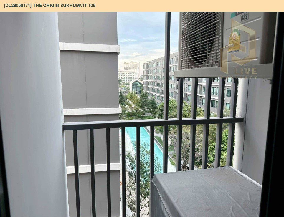 รูป DL26050171 ให้เช่าคอนโด ดิ ออริจิ้น สุขุมวิท 105 (The Origin Sukhumvit 105) ใกล้ BTS แบริ่ง พร้อมเข้าอยู่ โทรด่วน 0614453194 LineID @162cjixi - รูปที่ 13/13